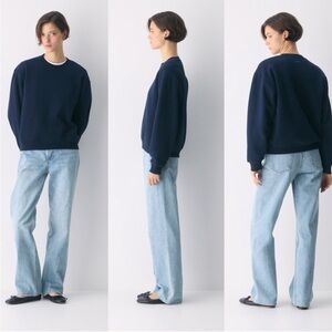 TNA Cozy AF Fleece Sweatsuit (Crewneck and jogger sweatpants)